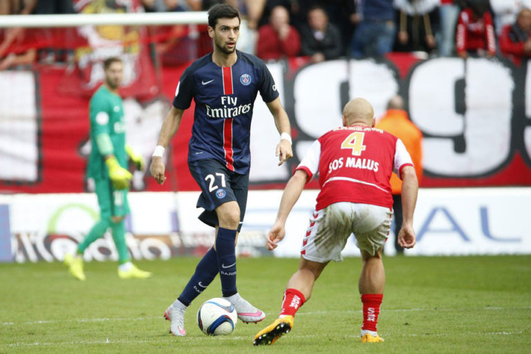 El jugador Nike Javier Pastore-La nueva figura del Paris Saint Germain