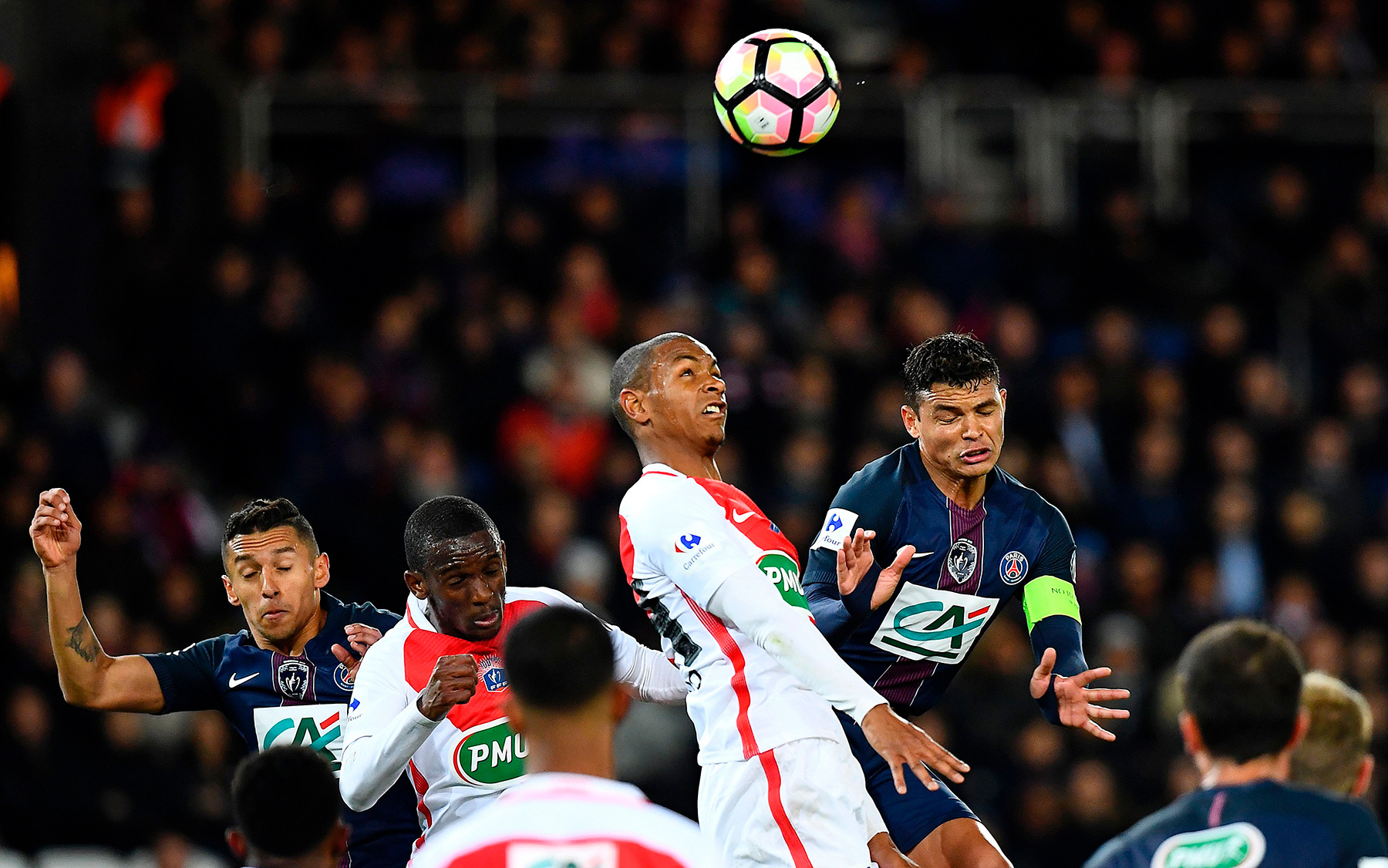 Match in Photos: PSG Dominate Monaco to Reach Coupe de ...