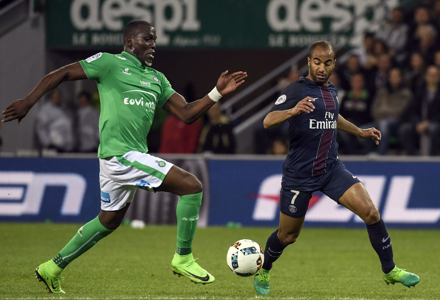 Match in Photos: PSG Defeat St. Etienne But Likely Lose Ligue 1 Title ...