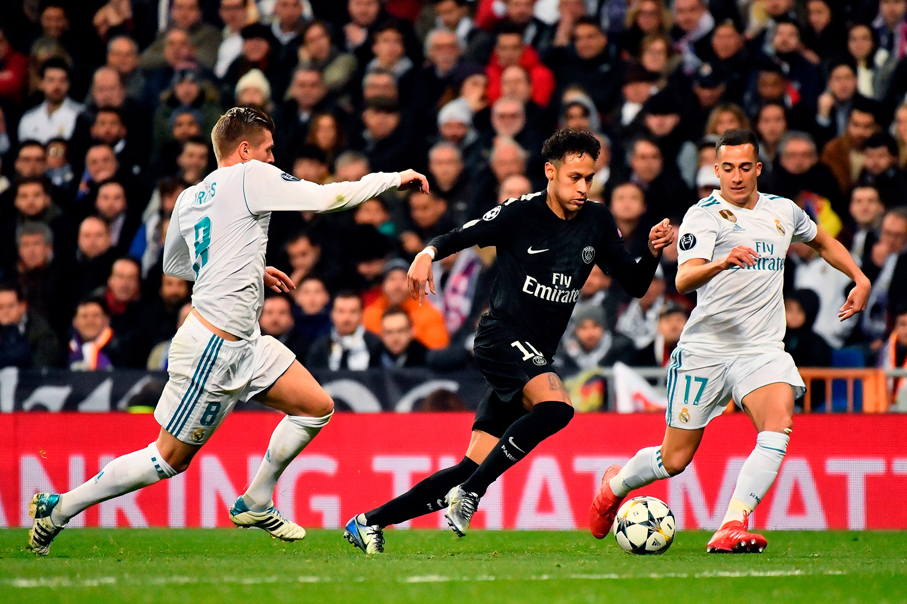 Match in Photos Paris SaintGermain Fall to Real Madrid in Champions