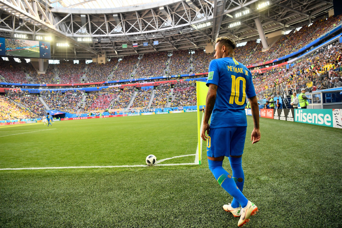 Neymar Brazil Vs Costa Rica World Cup 2018 1400x933 