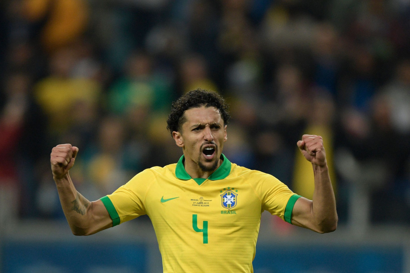 Video: Marquinhos Gets Second Assist on Coutinho Goal vs. Paraguay