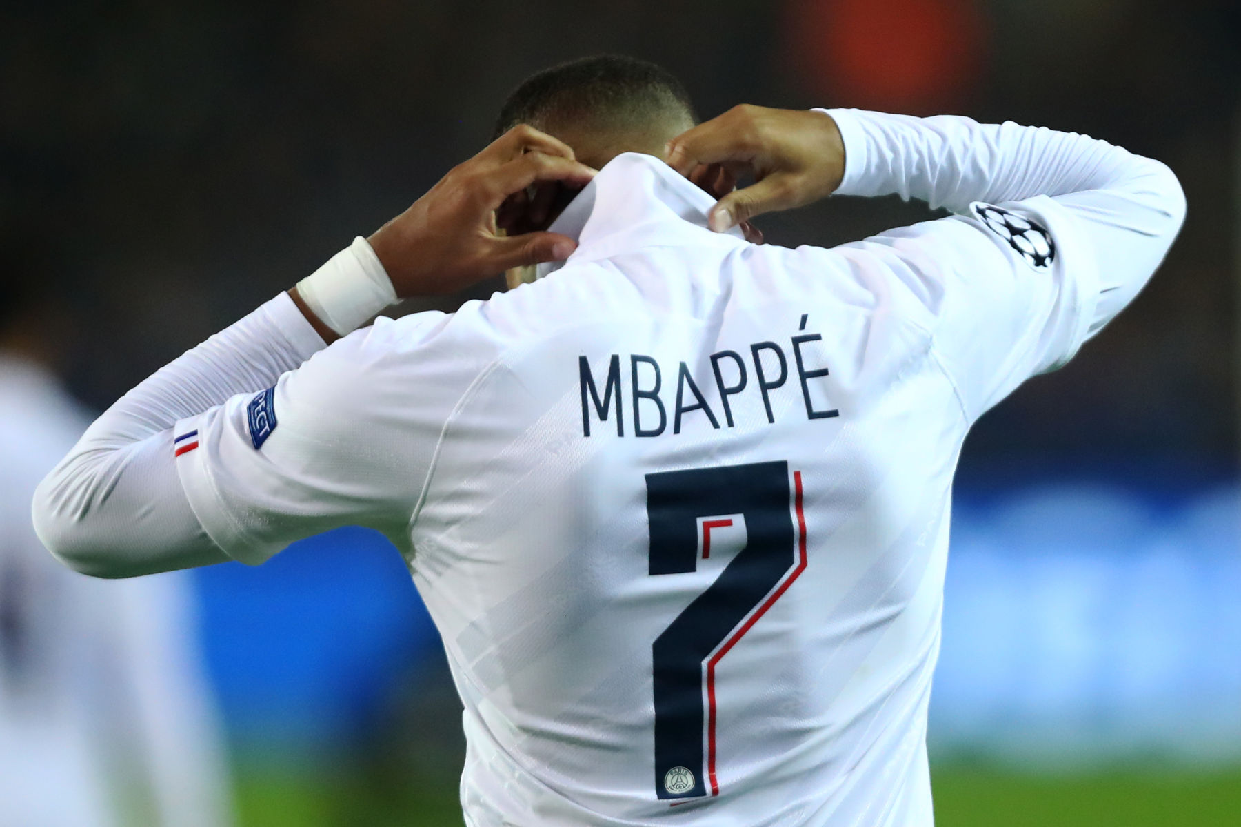 mbappe champions league jersey