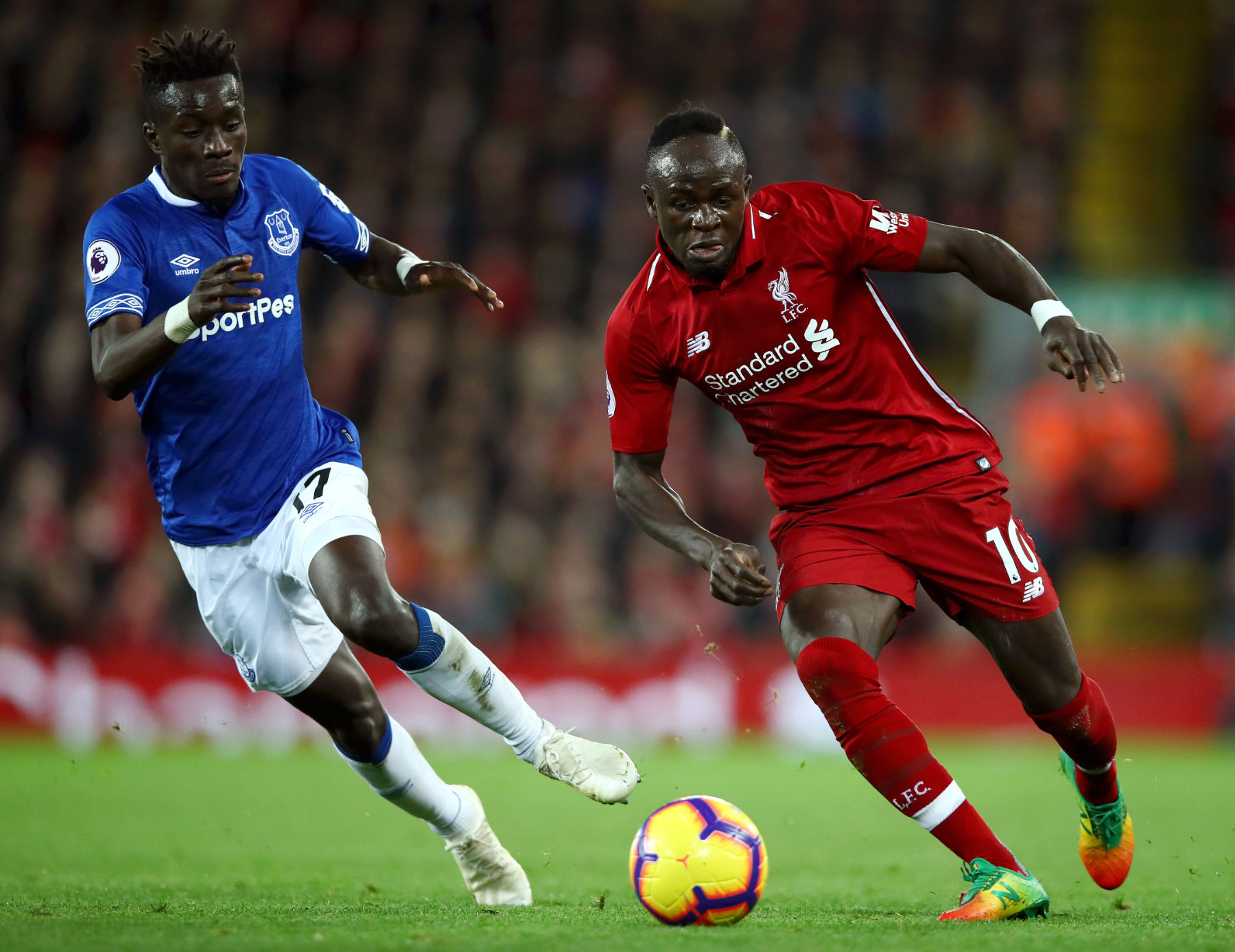 Sadio Mane and Idrissa Gueye