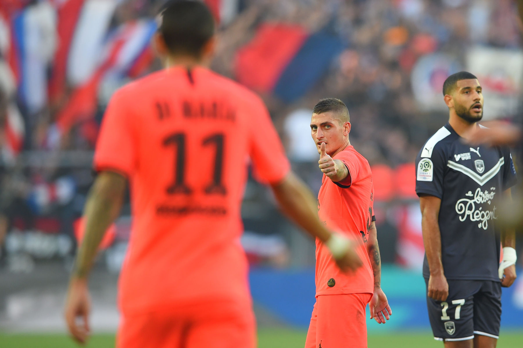 Angel Di Maria and Marco Verratti