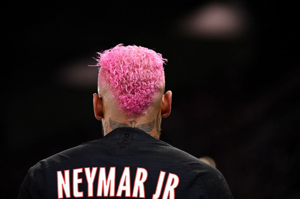 Neymar Forced To Shave Head After Dyeing Hair Neon Pink PSG Talk