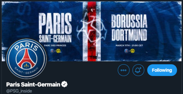 PSG Twitter