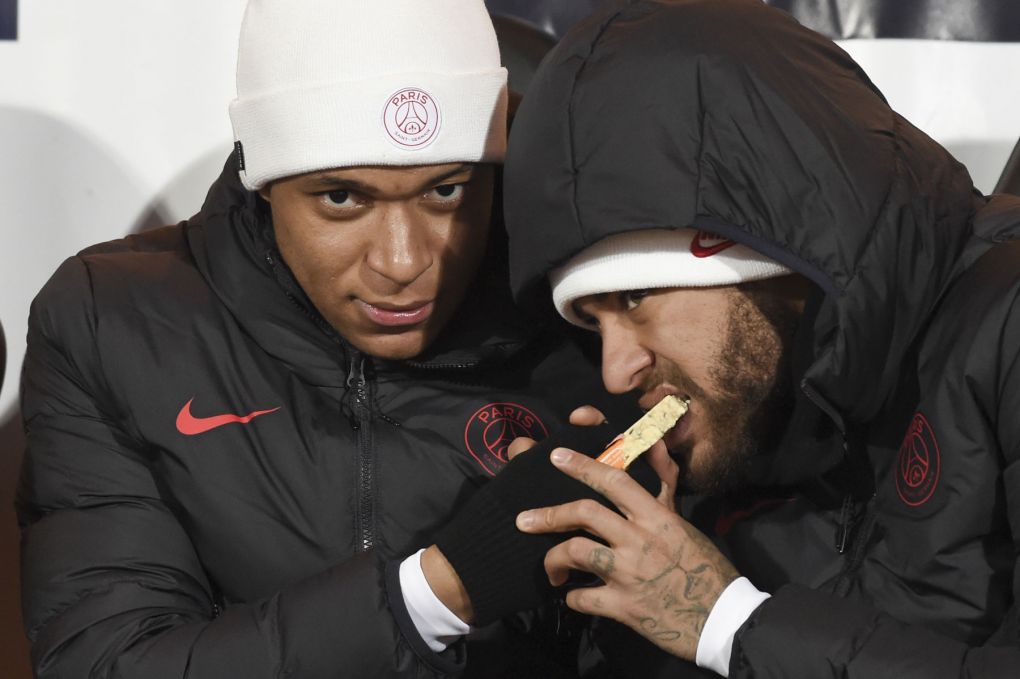 Kylian Mbappe and Neymar