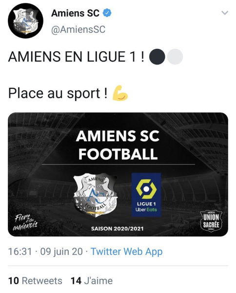 Amiens Tweet