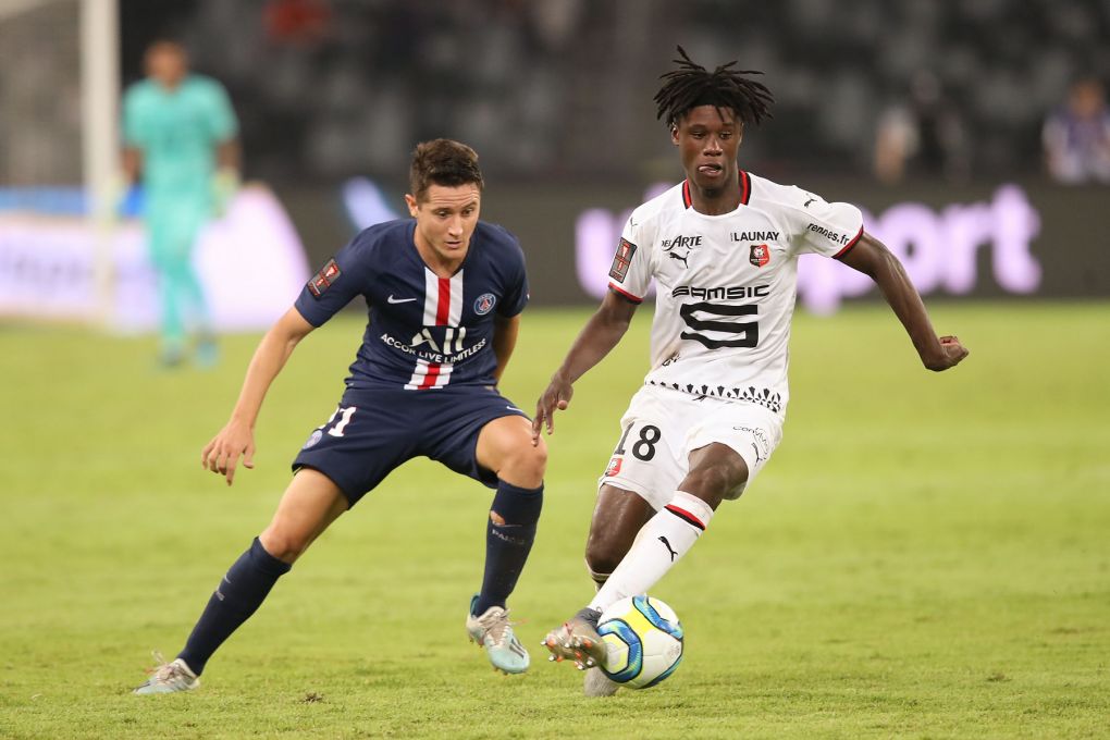 Ligue 1 Transfer Target Stade Rennais Midfielder Eduardo Camavinga Psg Talk