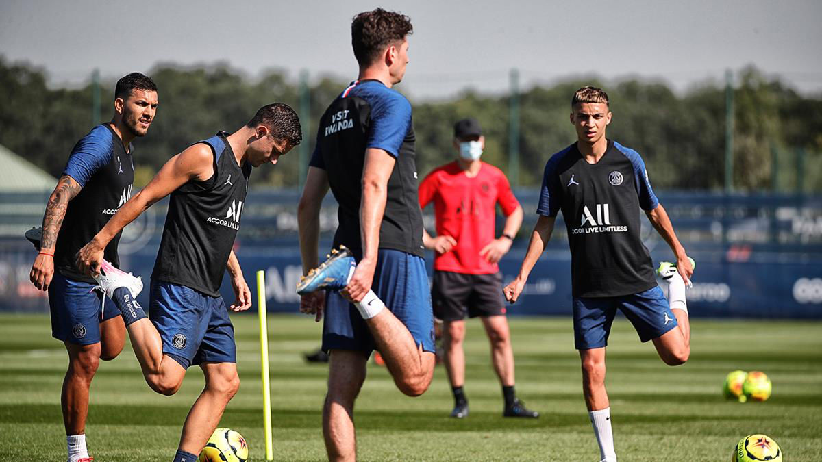 Video Watch Highlights of PSG's First Training Session Since the