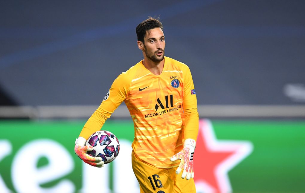 PSG goalkeeper Sergio Rico