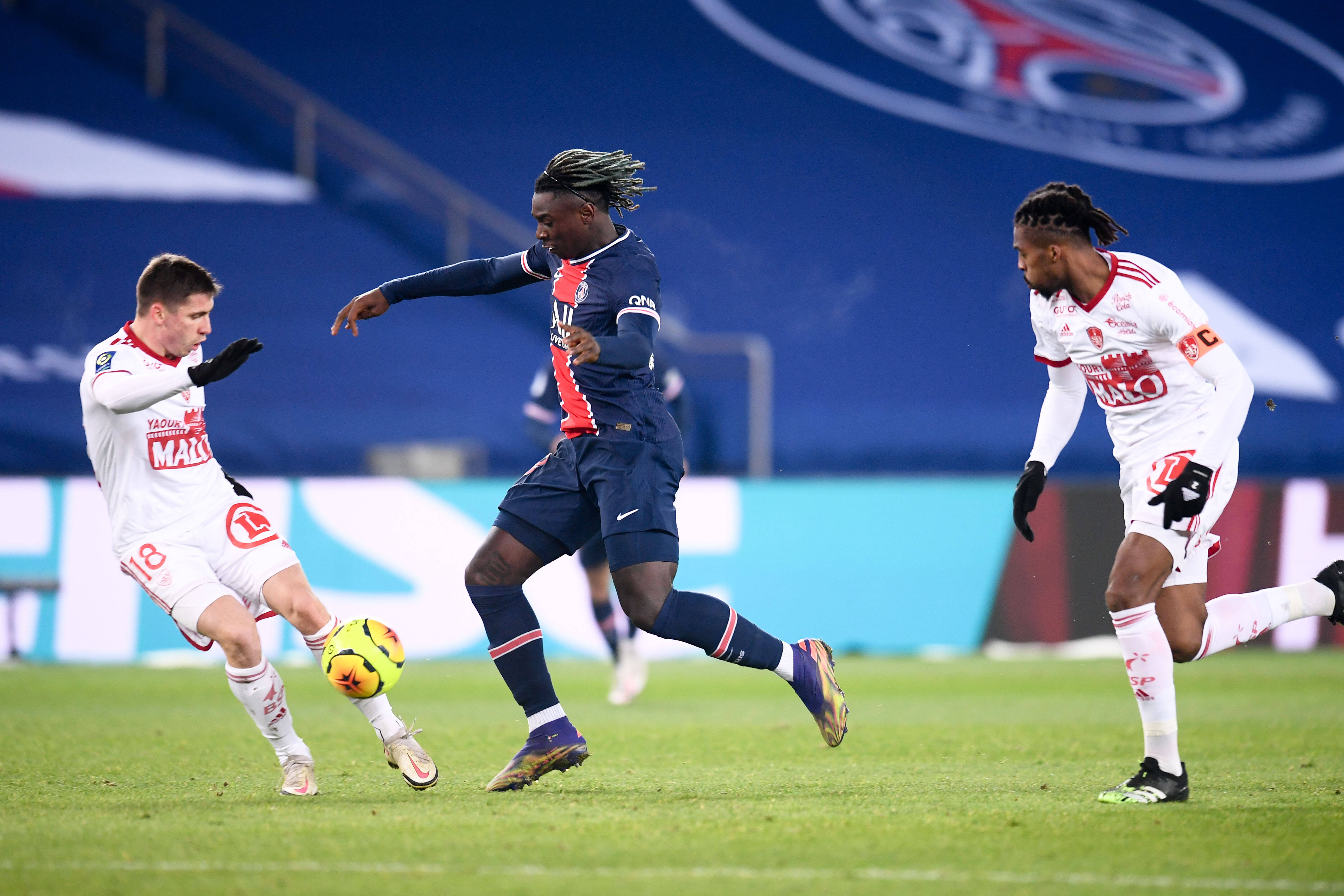 Psg Vs Brest  Psg Vencio 2 1 A Brest Por La Fecha 13 De La Ligue 1 Con