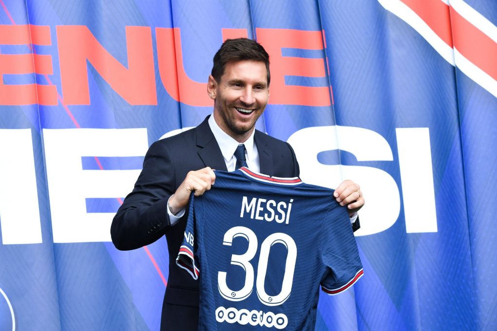 Messi jerseys sold at PSG, sponsorships and ticket sales since his