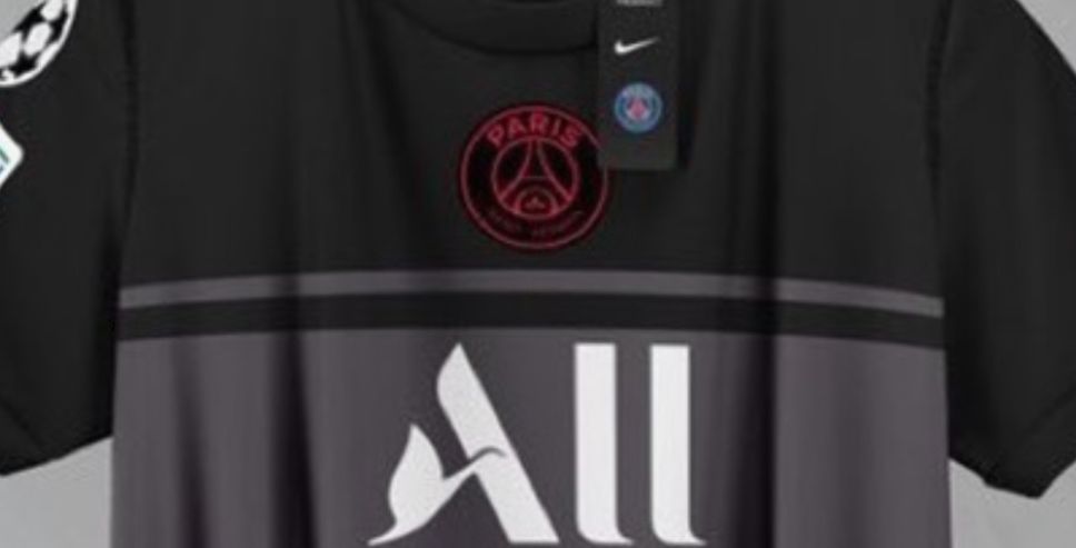 PSG Jersey (home, away, third)