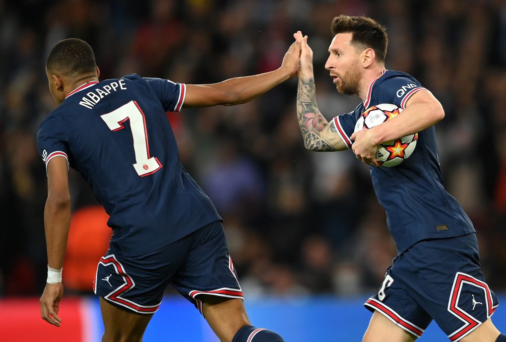 PSG, Lionel Messi, Kylian Mbappe