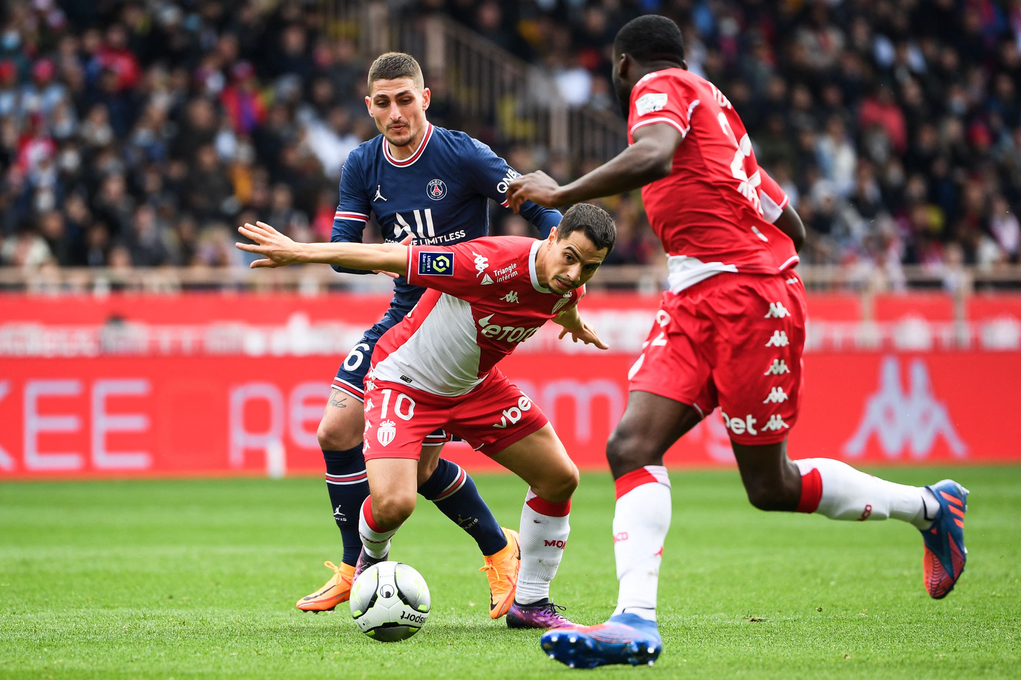Video: Wissam Ben Yedder Converts a Penalty Kick to Score Brace
