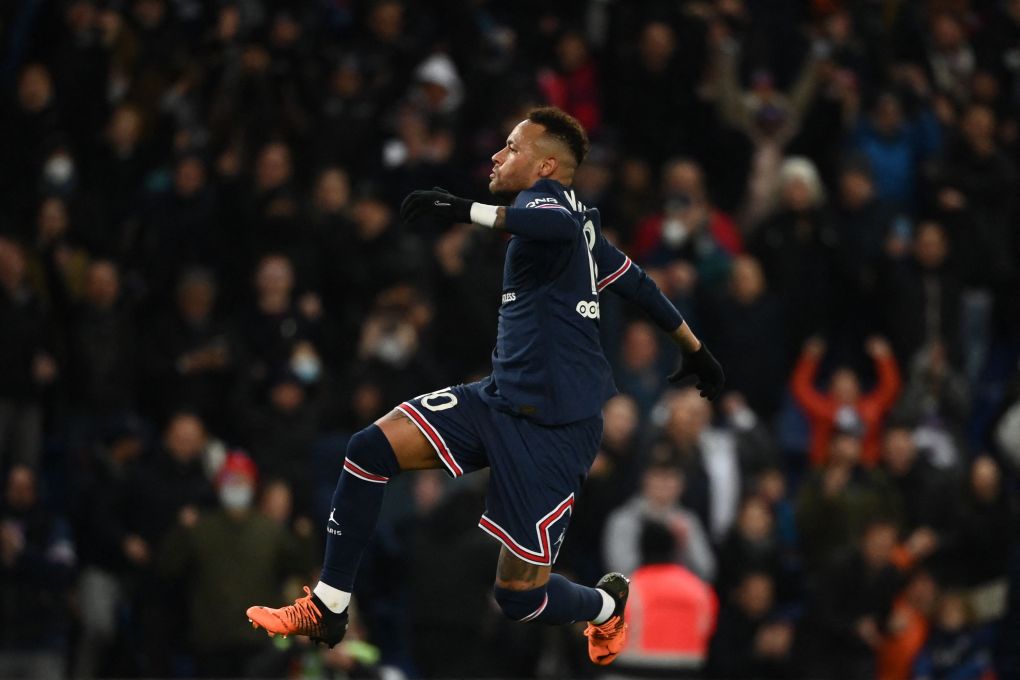 Lorient 1-2 Paris Saint-Germain: Neymar shines again in champions'  hard-fought win