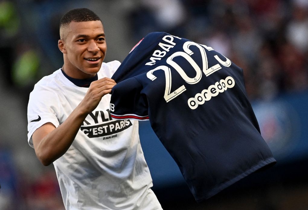 PSG, Kylian Mbappe