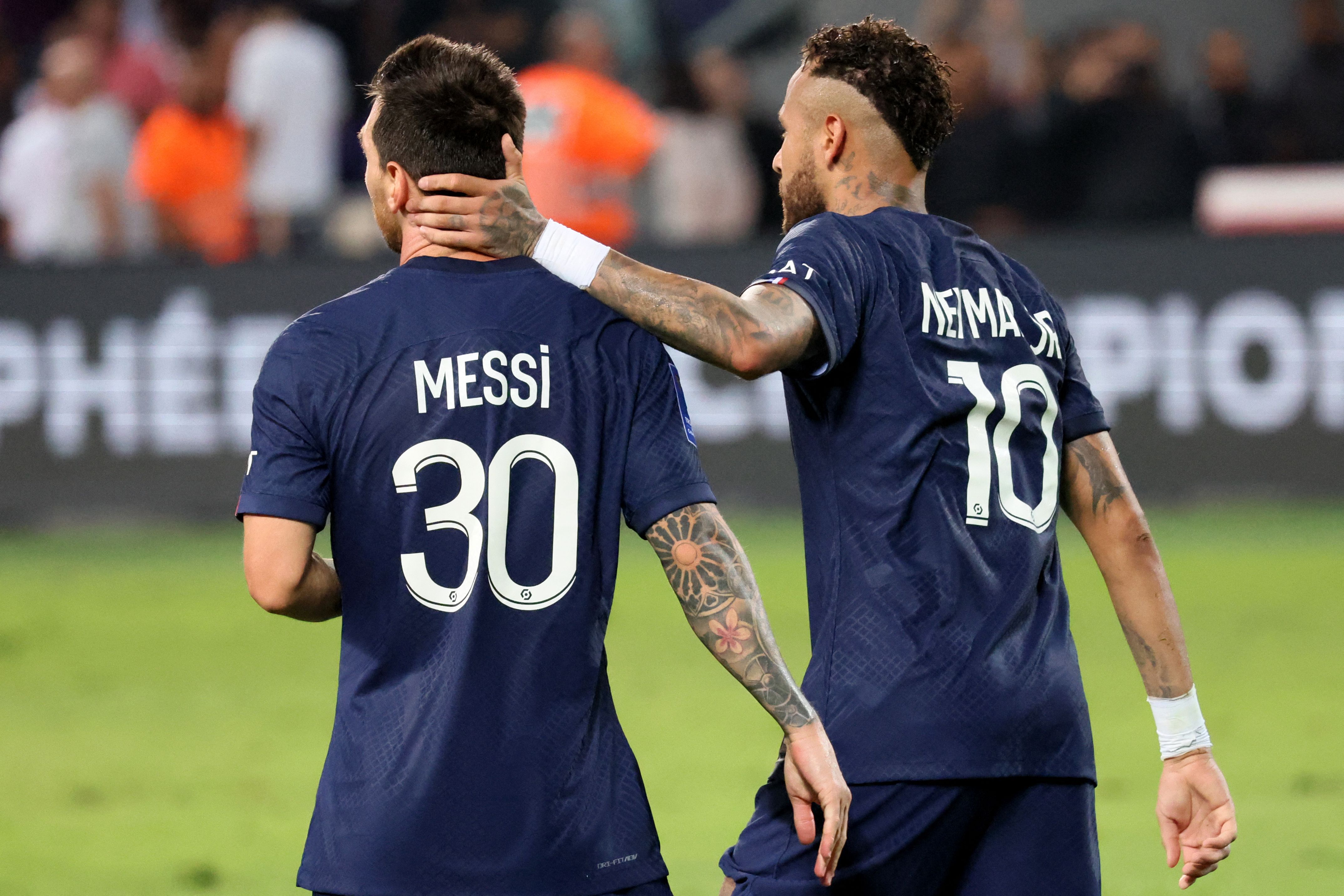 messi and neymar 2022