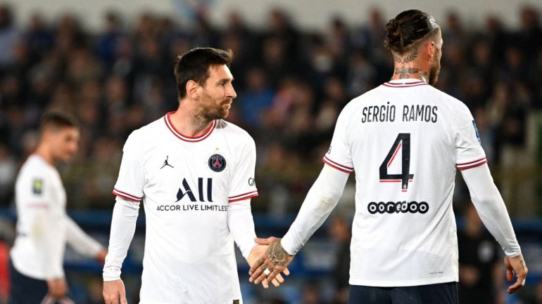 ICYMI: Here's How Sergio Ramos Welcomed Lionel Messi At PSG