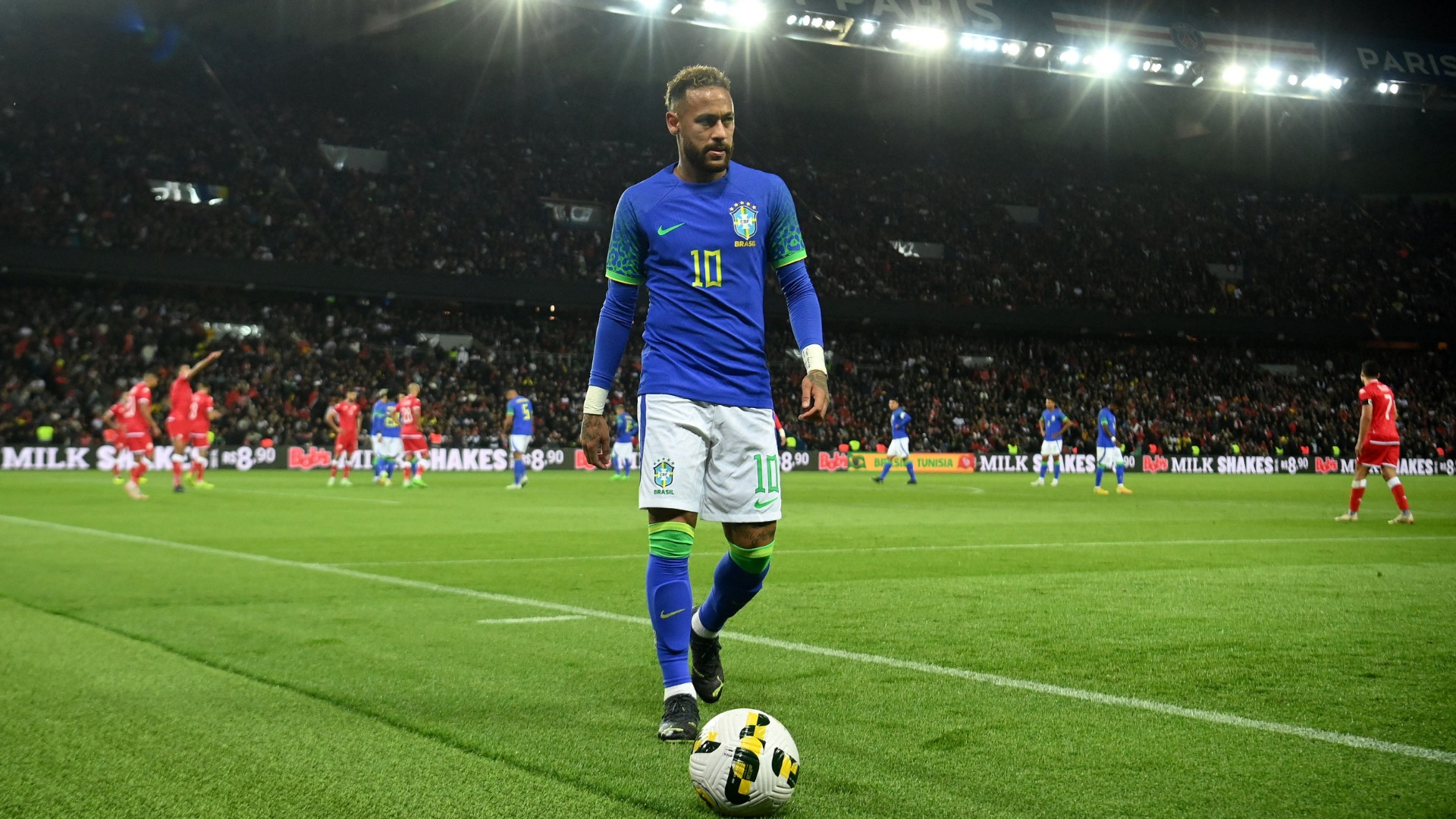 NEYMAR JR 2022 WORLD CUP BRAZIL AWAY JERSEY