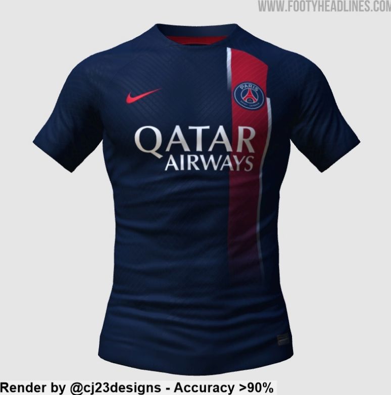 Paris Saint-Germain 2023/24 Stadium Home Men's Nike Dri-FIT, 49% OFF