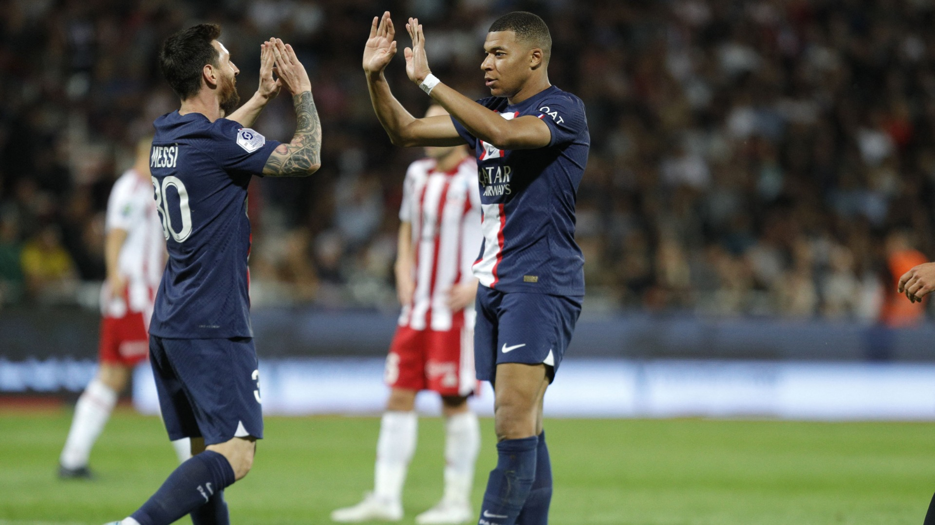 Ligue Result Lionel Messi And Kylian Mbappe Goals See PSG