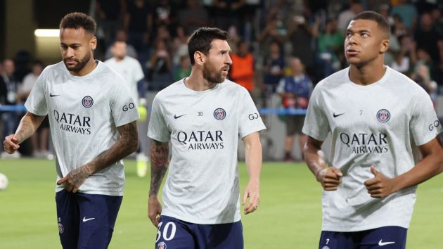 Lionel Messi, Neymar, Kylian Mbappe