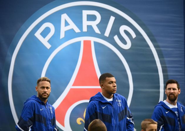 Mbappe, Messi, and Neymar