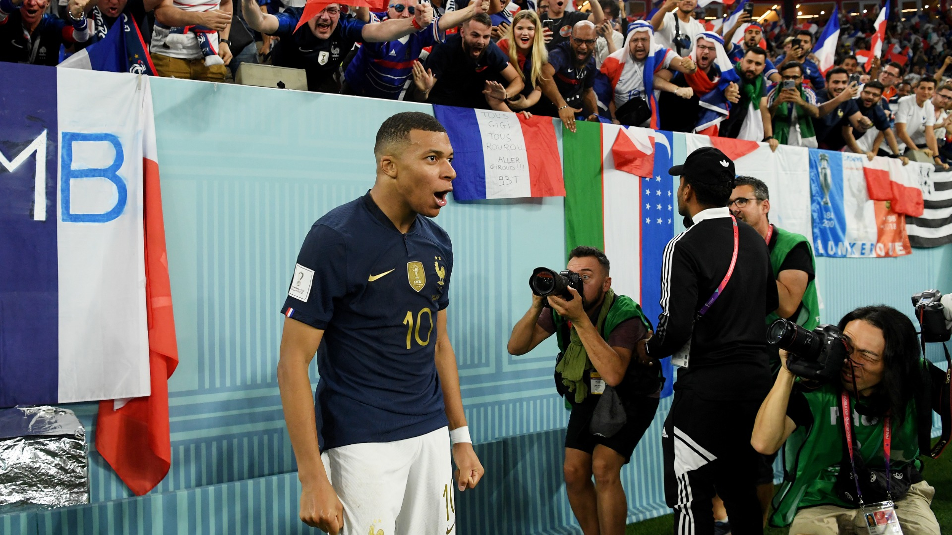 Mbappe tells Hakimi: 'You made history' at the World Cup