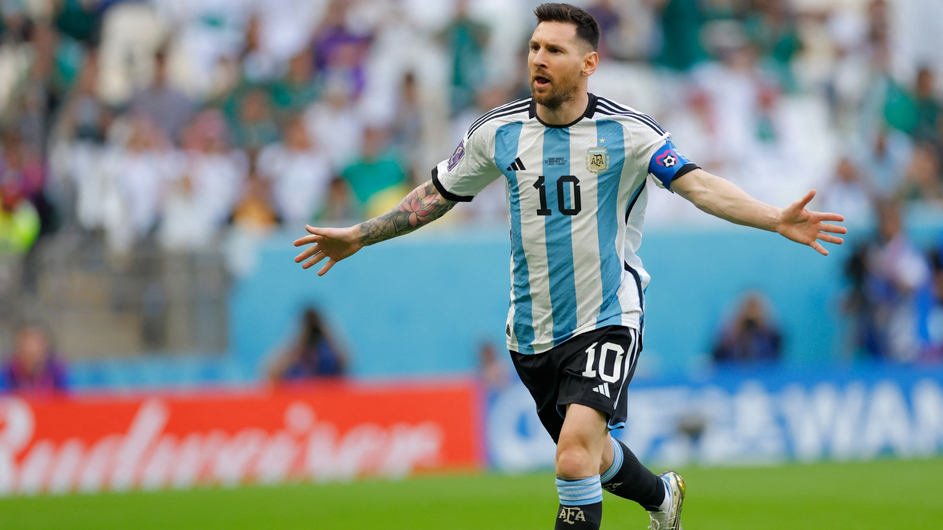 Watch Messi Converts Penalty Kick for First 2022 FIFA World Cup Goal