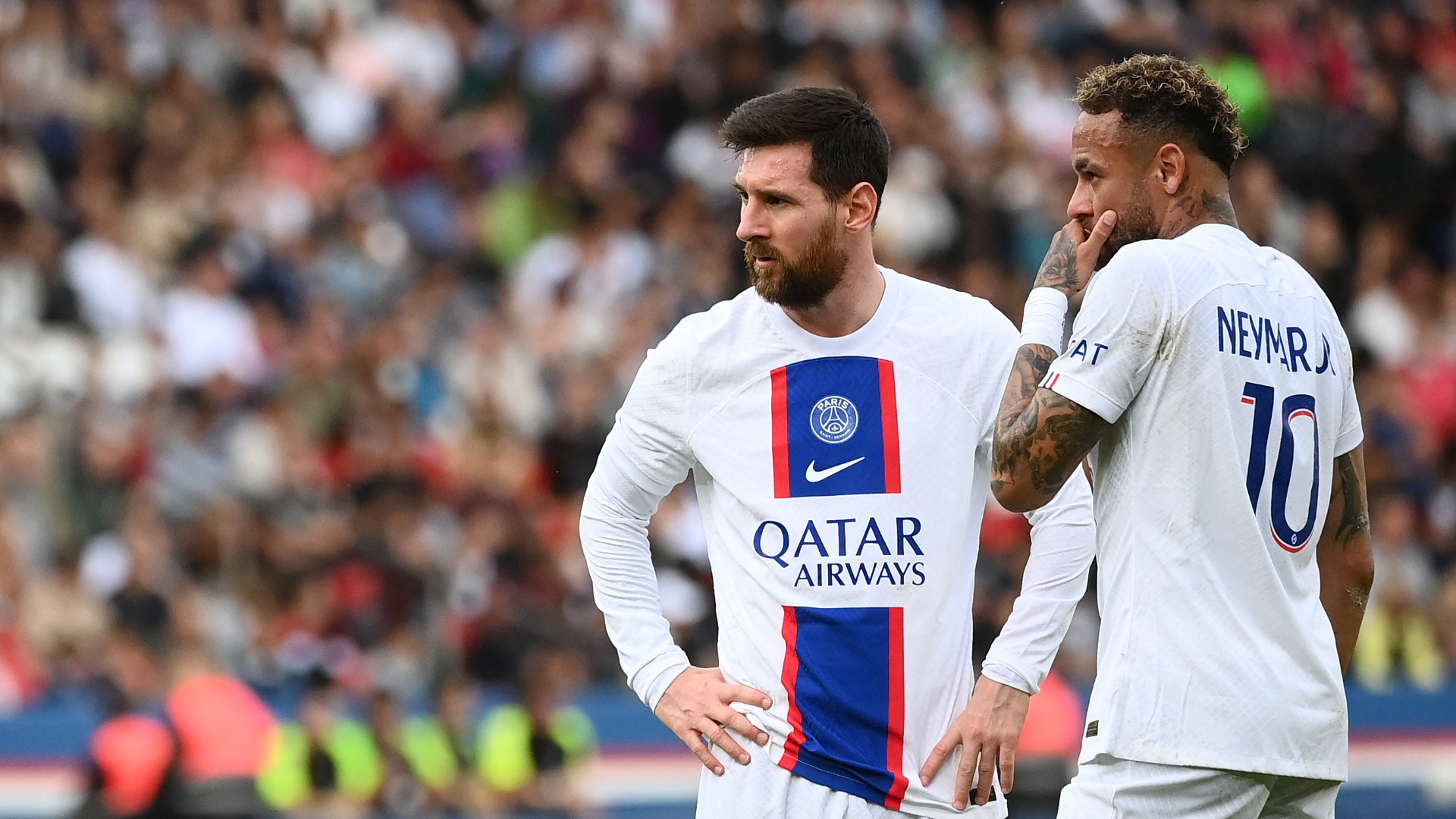 Photo: Messi Sends Special Farewell Message to Neymar After Final Match of the Season – PSG Talk