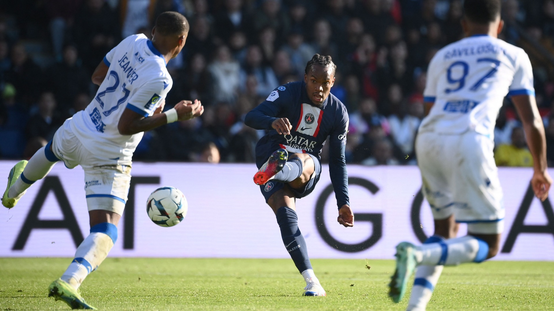 Watch Renato Sanches Receive Courtesy Bounce for PSG's Fourth Goal