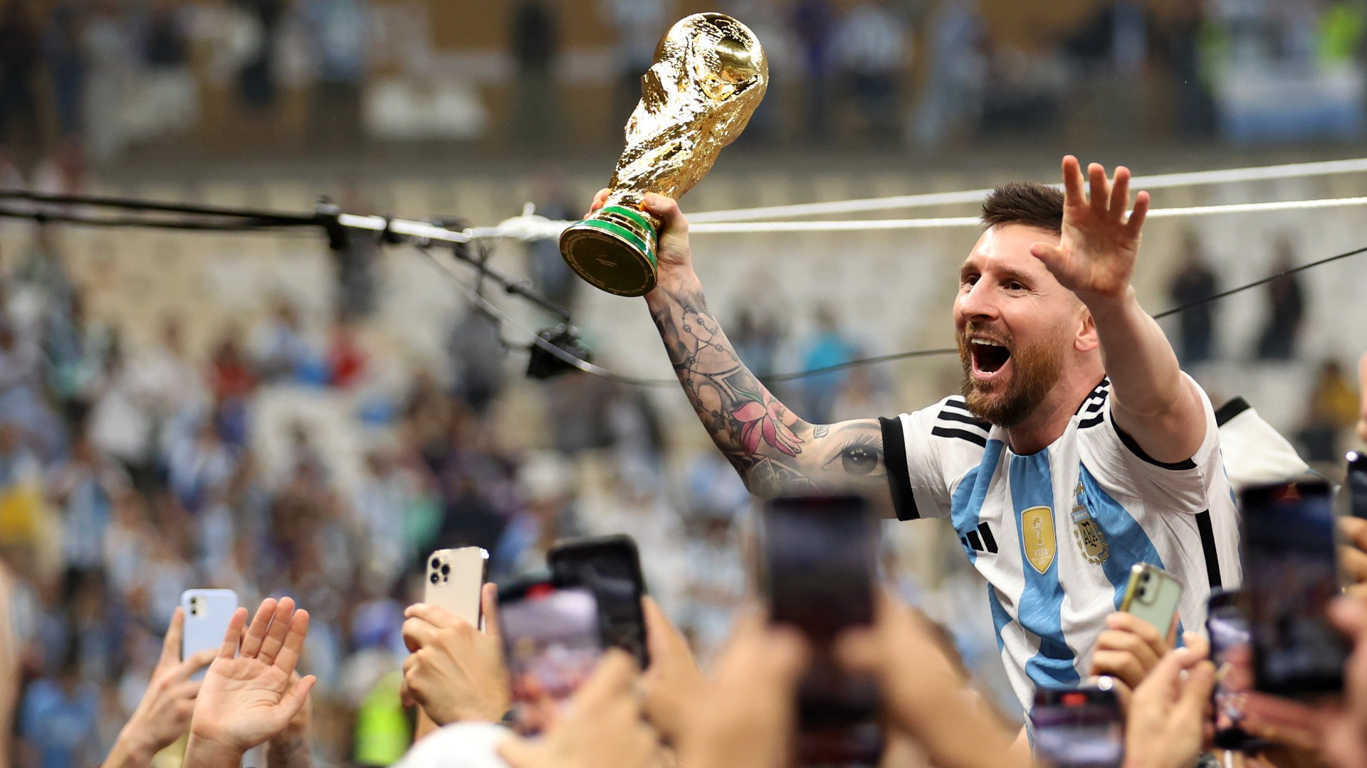 Messi explains controversial World Cup celebration