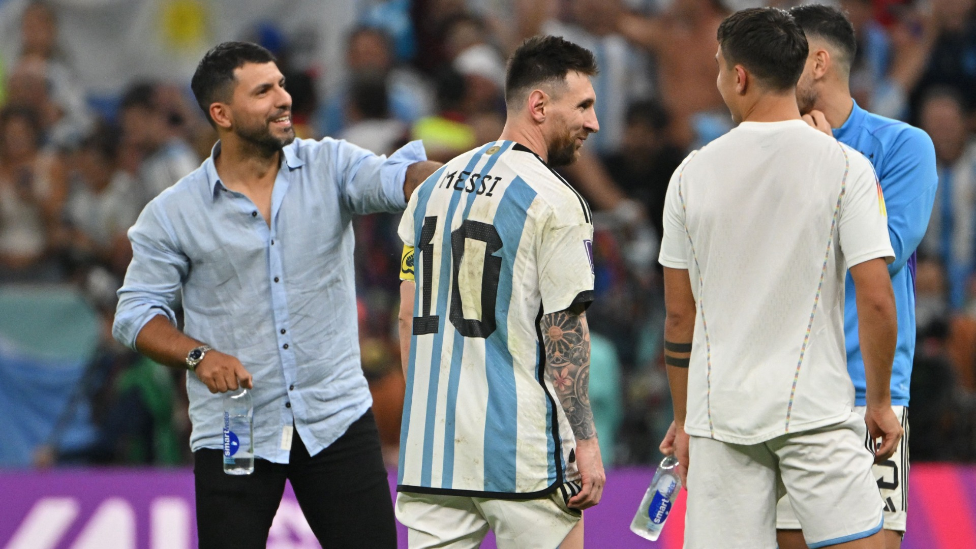 Behind-the-scenes footage reveals Messi and Ronaldo didn't