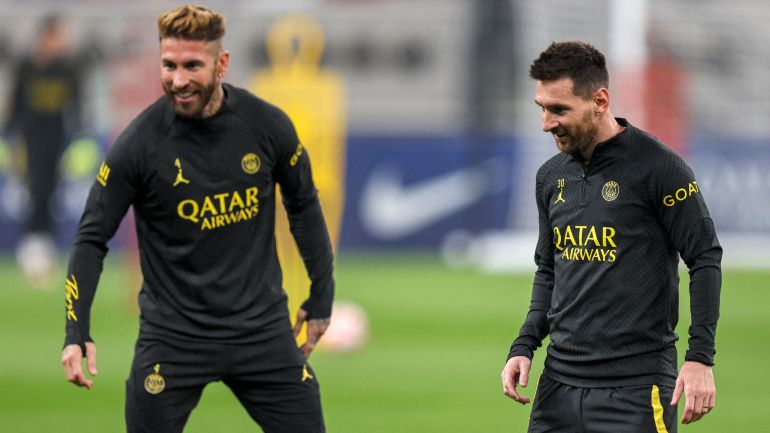 Sergio Ramos sends message to new PSG teammate Messi