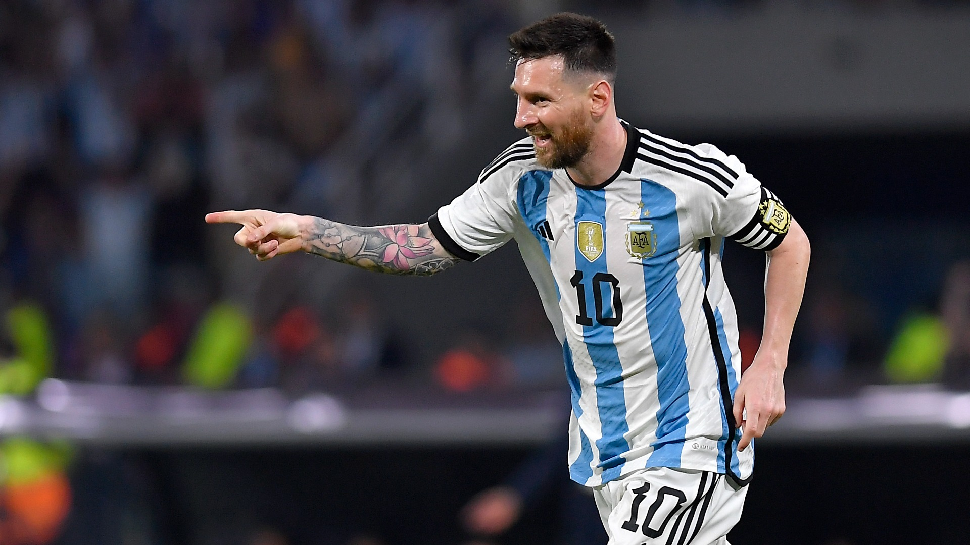 Video World Cup Winner Nicolas Otamendi Immortalises Leo Messi With  Stunning Body Tattoo  SportsBriefcom