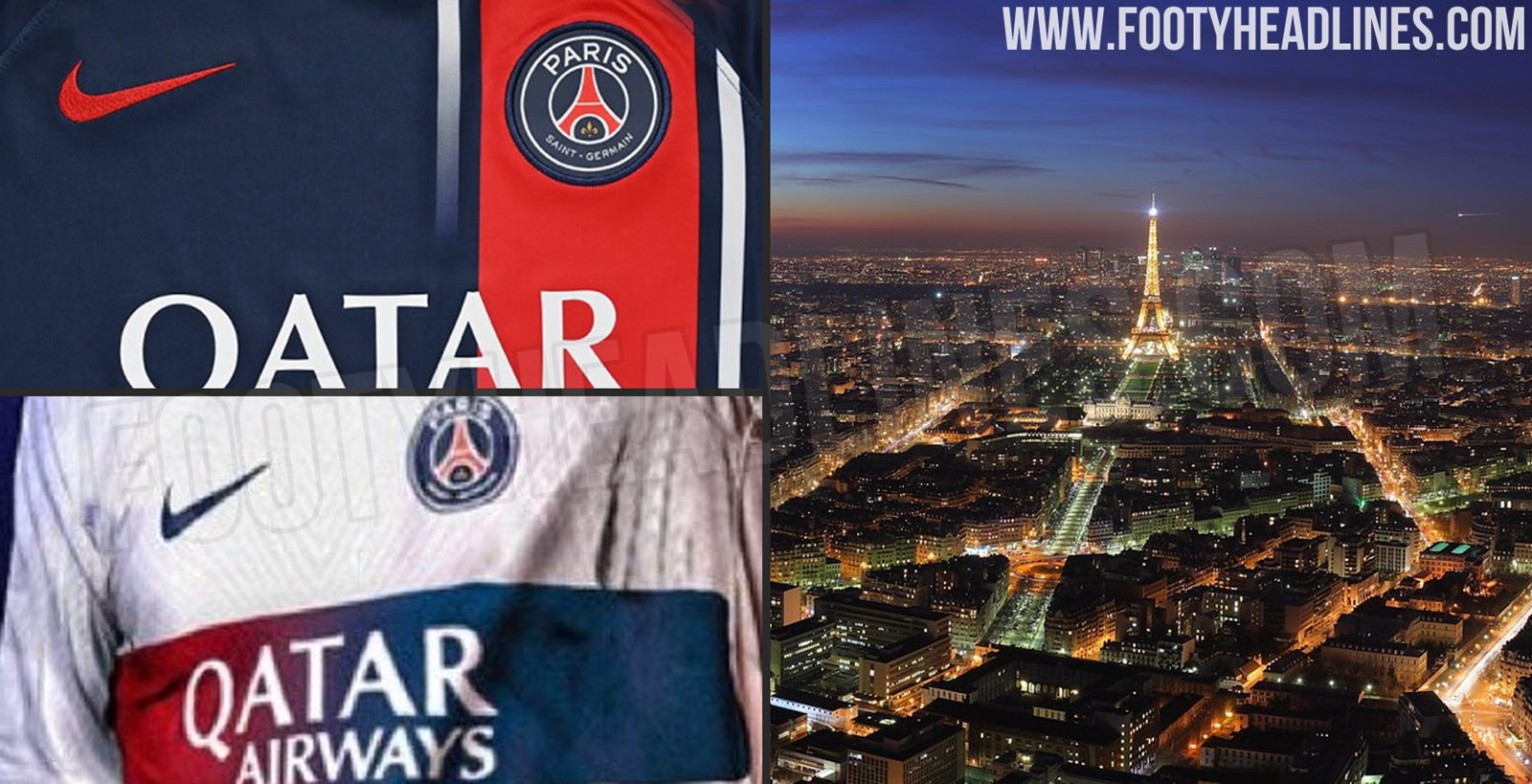 PSG 23-24 Away Kit Released - Footy Headlines