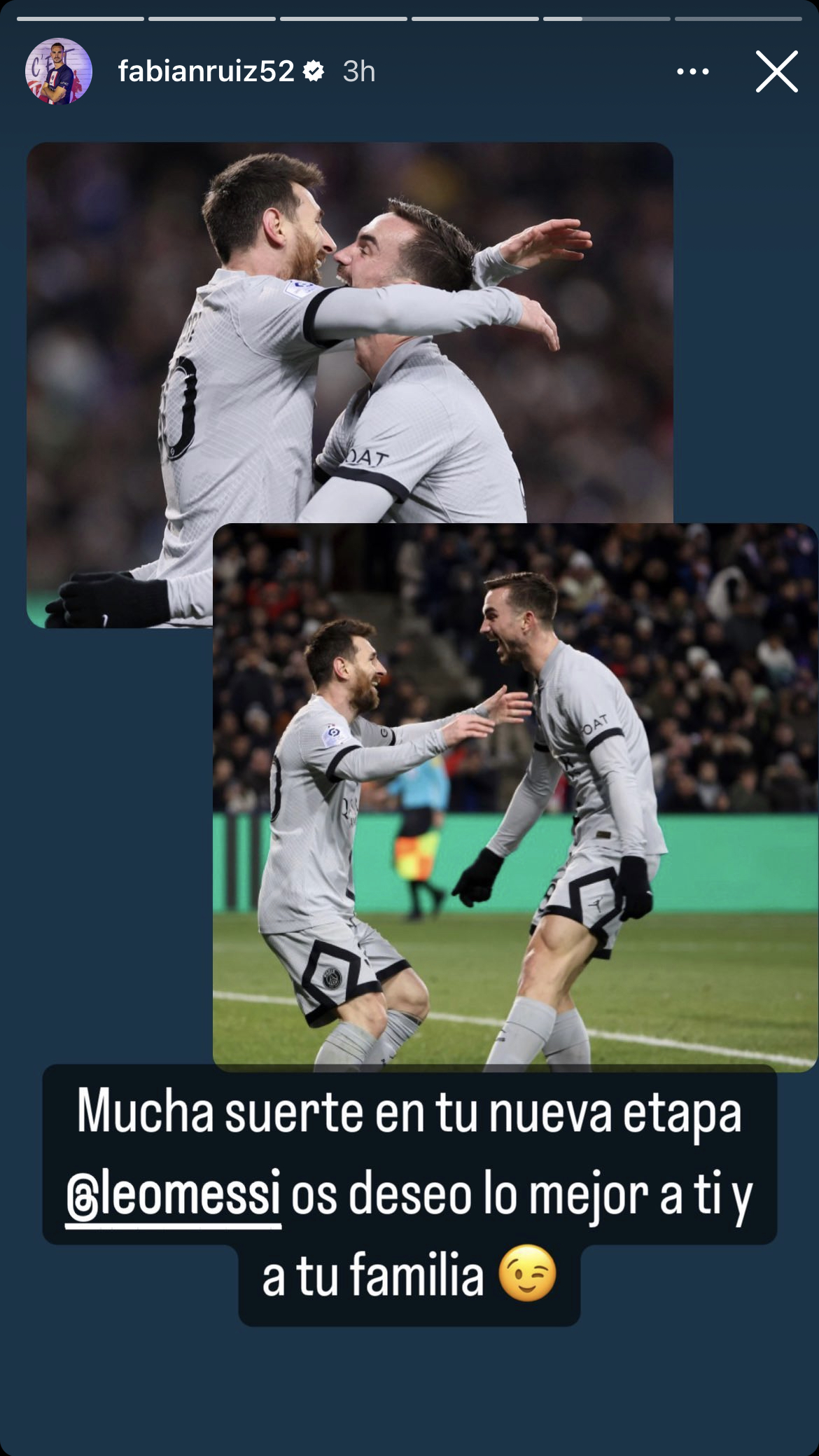 Las estrellas del PSG envían conmovedores mensajes de despedida a Lionel Messi, Sergio Ramos (Foto)