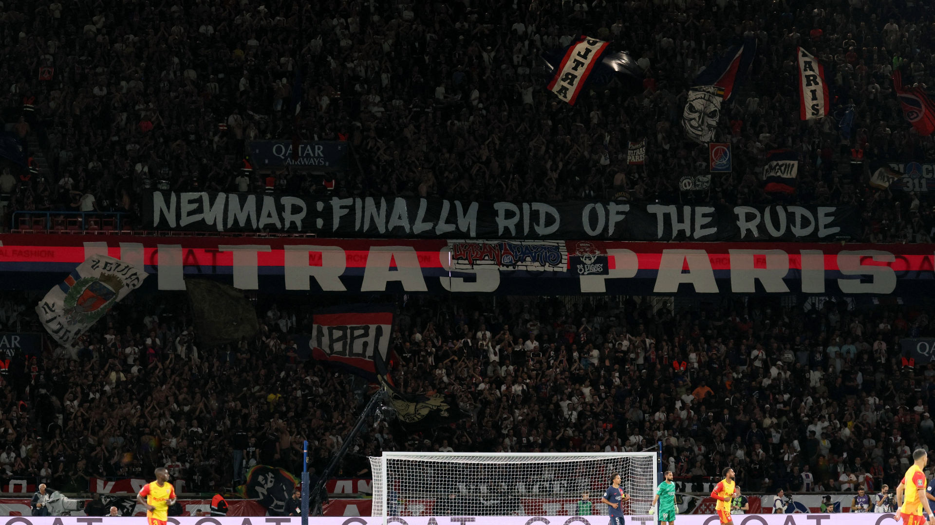 PSG Supporters Take Shots at Neymar, Messi: 'Finally Rid of the Rude'