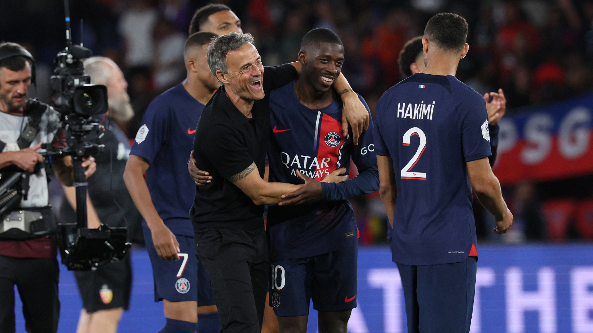 PSG's Luis Enrique Talks Coaching Dembélé, Mbappé, & KoloMuani