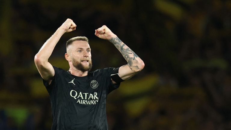 PSG's Škriniar Joins AC Milan, Barcelona Defender in Team of the Week