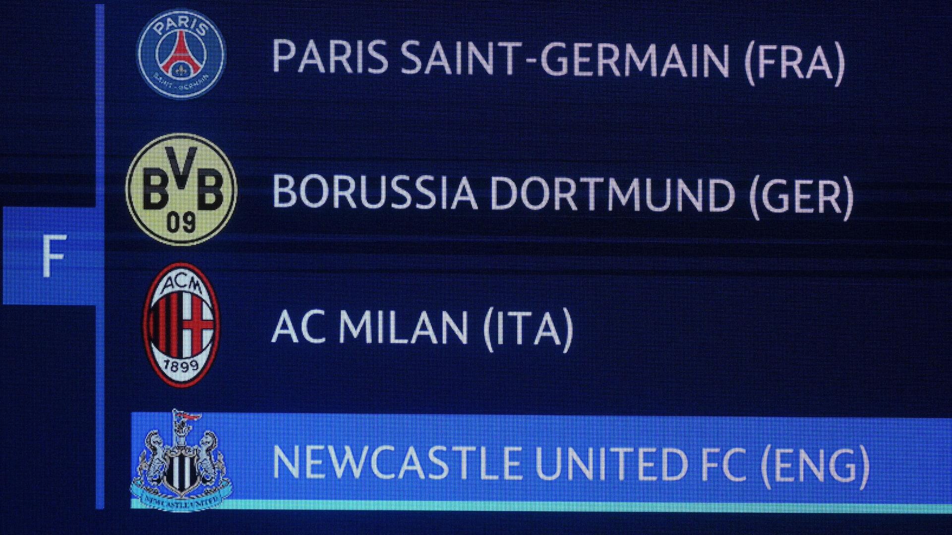 Champions League: Dortmund on Facing AC Milan, Newcastle, & PSG