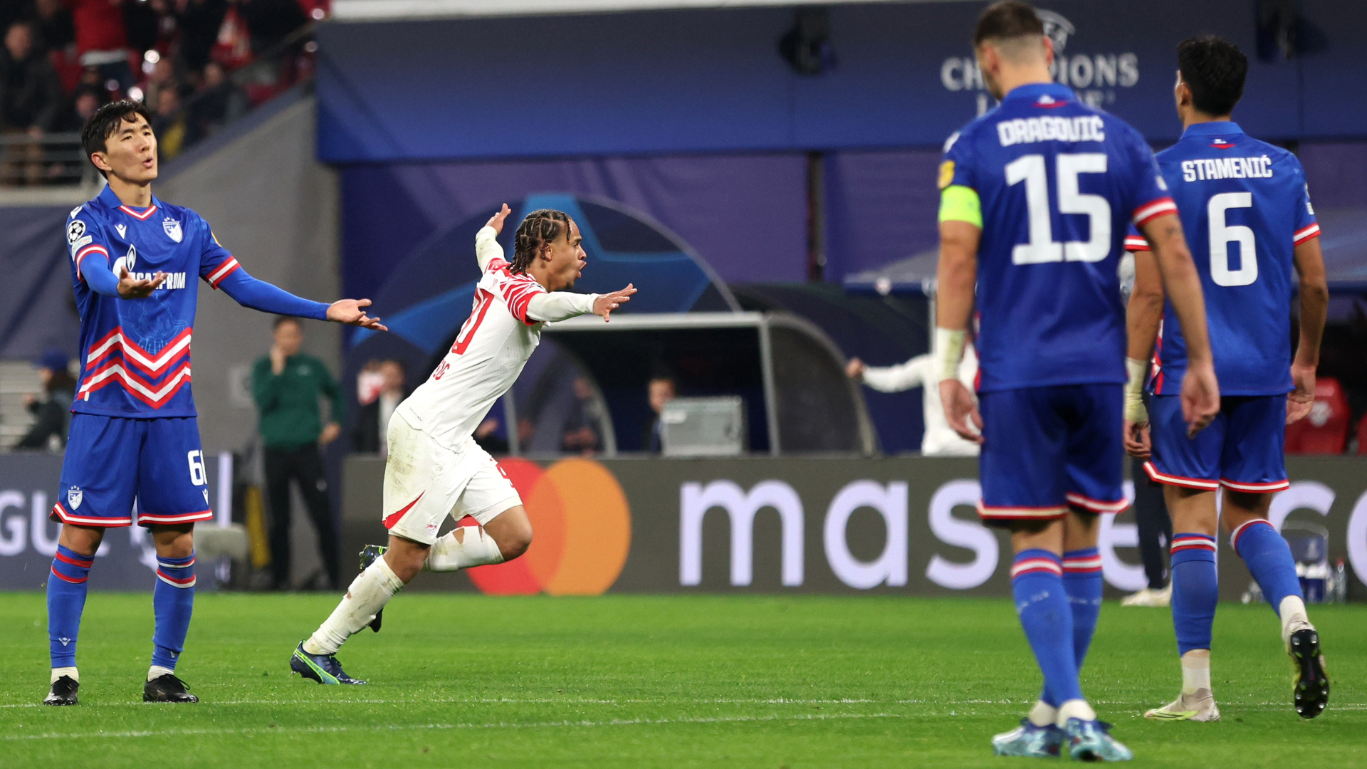 RB LEIPZIG vs. CRVENA ZVEZDA - UEFA CHAMPIONS LEAGUE MATCHDAY 3 