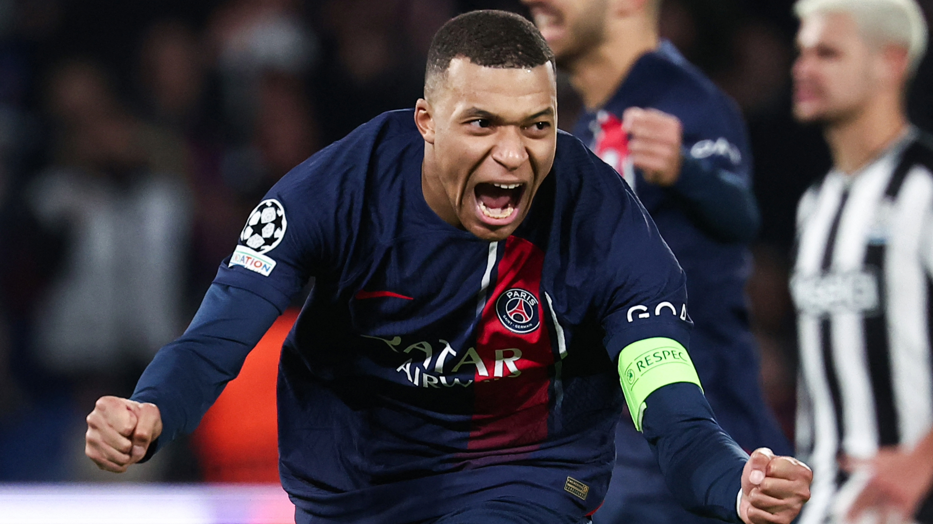 Watch Kylian Mbapp Rescue PSG With Penalty Kick Goal Vs Newcastle