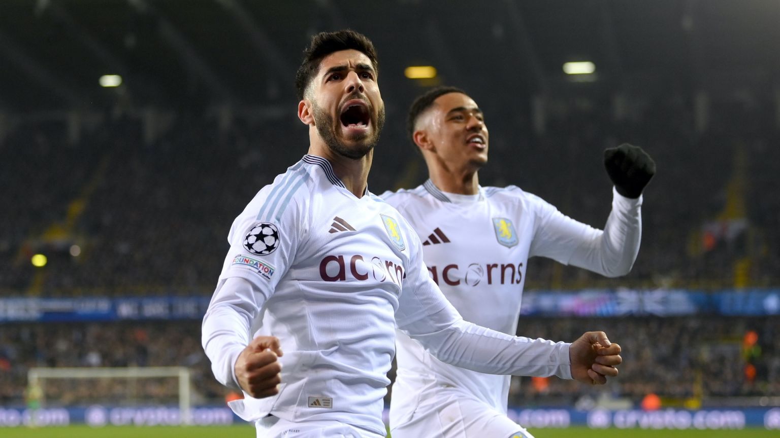 marco asensio aston villa v brugge ucl 2025