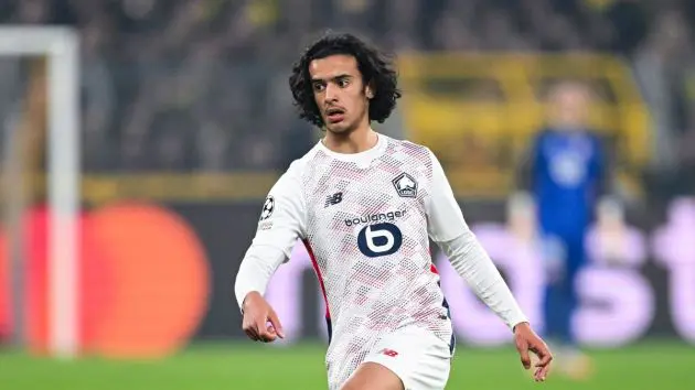Ayyoub Bouaddi for Lille.