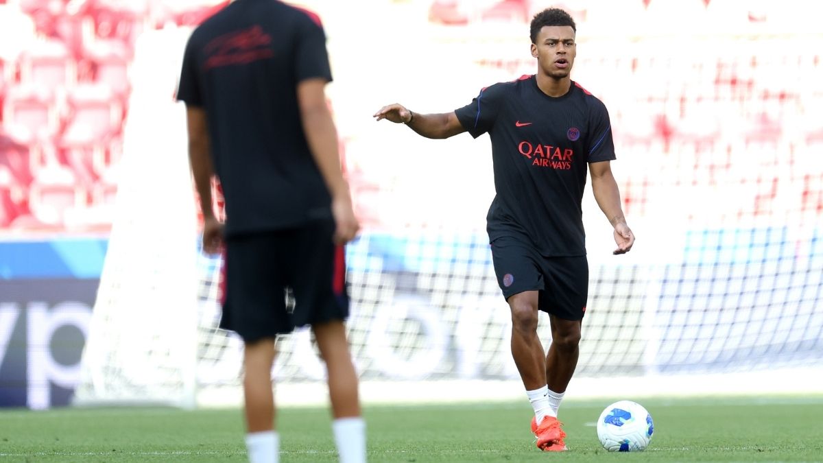 Desire Doue in training.