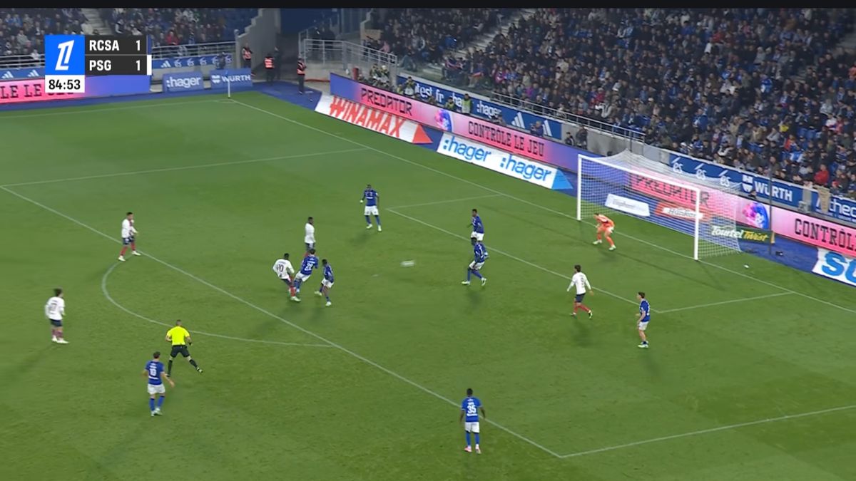 (Video): Patient rotated PSG score 3 goals late to beat talented Strasbourg